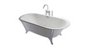 Cast iron bathtub